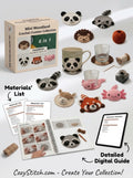 6-in-1 Animal Coaster Crochet Pattern Bundle